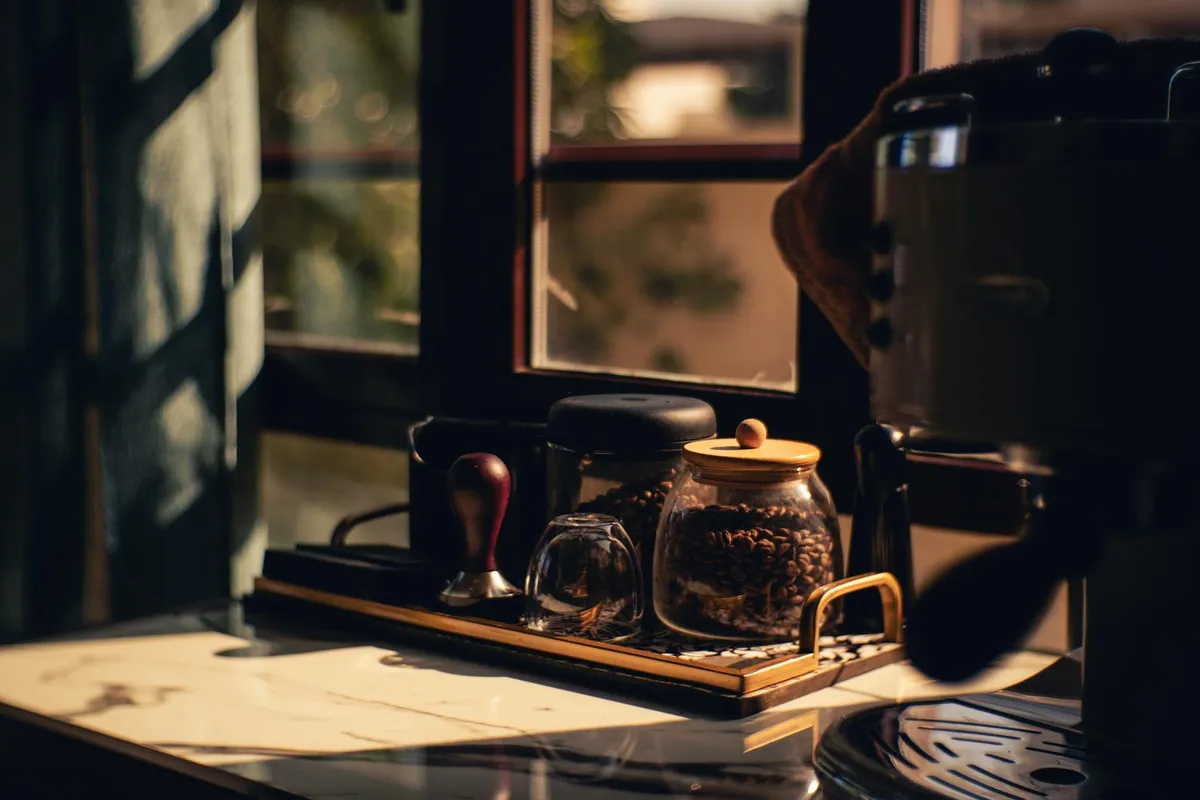 A home coffee setup